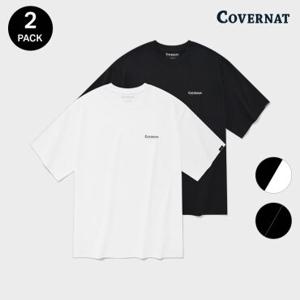 [커버낫] 쿨 코튼 2-PACK 티셔츠 2종 택1