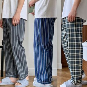 남성 순면 60수 잠옷 파자마 홈웨어 바지 6종택1