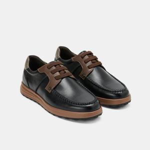 [백화점][탠디] 남성 보트화(굽 3CM) Q19149_BLACK_블랙