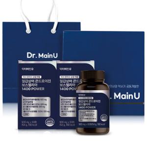 닥터메인유 철갑상어 콘드로이친 보스웰리아 1400 파워 상어 연골 CS6형 2개 선물세트