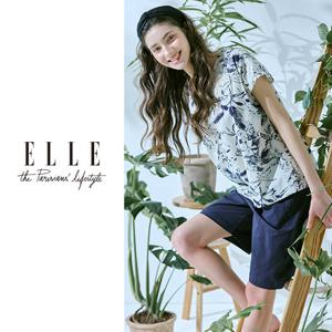 엘르 26SS 플로럴 라운지웨어 3세트