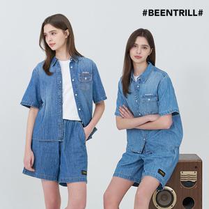 빈트릴 26SS 여성 데님 셔츠 셋업 3종