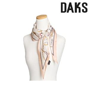 [백화점][닥스(스카프)]마름모 실크 쁘띠 스카프 SKU504