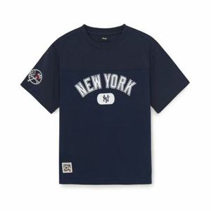 [백화점]엠엘비키즈 MLB키즈 스트릿 베이직 메쉬 레터링 티셔츠 7ATSB086350NYD 7ATSB086350N