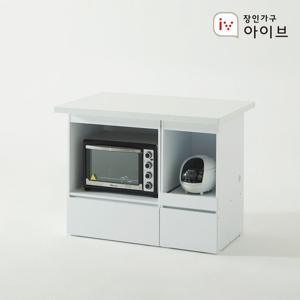 장인가구 제스트K 대리석 홈바 아일랜드 식탁 1200 오픈형