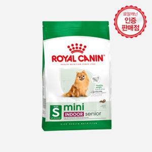 로얄캐닌 독 미니 인도어 시니어 3kg 소화도움 강아지 사료