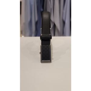 (FPFBE1204BK) 포체 남성 블랙버클 소가죽 자동벨트