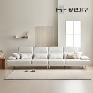 장인가구 도이 6인용 스윙 타이보텍스 이지클린 패브릭 소파 (스툴 미포함)