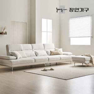 장인가구 도이 6인용 스윙 타이보텍스 이지클린 패브릭 소파 (스툴 포함)