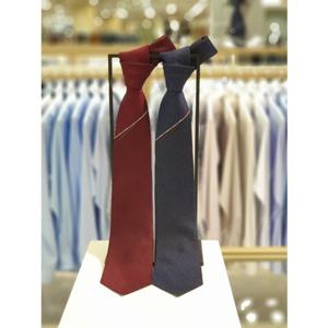 듀퐁 TE5FM61KA003TWN 혼주 예단 상견례 선물 인기 고급스럽고 세련된 남자 투톤사선 원포인트넥타이