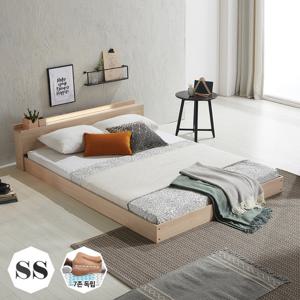 장인가구 블리스 저상형 LED조명 USB포트 침대SS 740(7존독립)