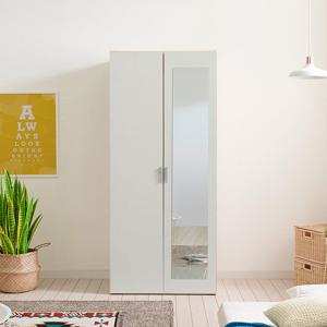 장인가구 봉쥬르 800 싱글 전신경선반옷장