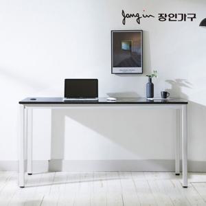 장인가구 르네 라운드 마블 800 철제 USB포트 LPM 책상