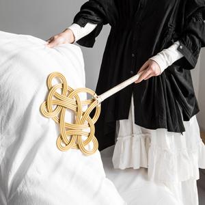 라탄 먼지털이개 먼지떨이 이불털이개