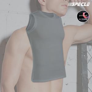 에어로쿨 흡습속건 머슬티 남성런닝속옷 그레이