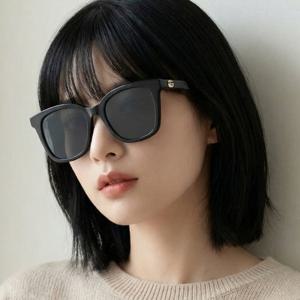 구찌 선글라스 GG1000SK 001 사각 뿔테 아시안핏 명품 패션