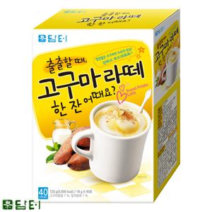 담터 고구마라떼 40T