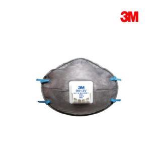 3M 9913V 방진마스크1급 (1곽 - 10개)특수흡착층노즈폼냄새제거