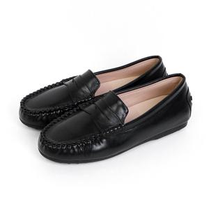 [신난다슈] 여성 로퍼 단화 페니로퍼 슬립온 구두 GDR210701블랙