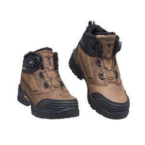 블랙야크 YAK-74D 다이얼 누벅 방한 경량 안전화 현장 안전작업화