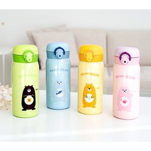 해피베어 원터치 보온보냉병 350ml (4컬러 택1)