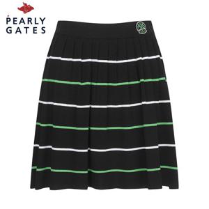 [파리게이츠] 여성 스트라이트 플리츠 니트 큐롯스커트