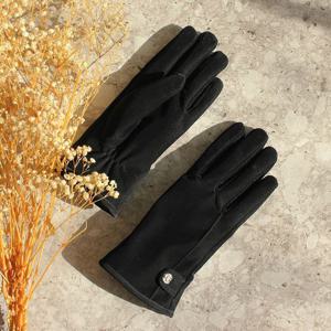 BMW05 여성용 로즈 블랙 터치장갑 기모장갑