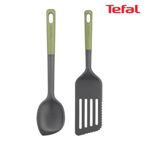 테팔 에센셜 조리도구 2종(볶음스푼+긴뒤집개)