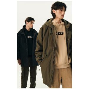[지프] 테이프장식 후드티 JO3THU006