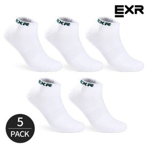 EXR 남성 스탠다드 로고포인트 스니커즈 5P_WHGR