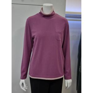 벨리시앙 세이브존04 목 폴라 앞포켓 티블라우스 BL4133