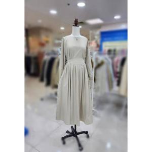 스테파니 세이브존08 양 벨트 주름 원피스 A24SO4501