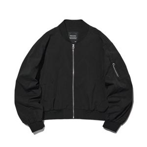 [인터크루]우먼스 크롭 항공 점퍼 블랙 ITY1UJ51ABK