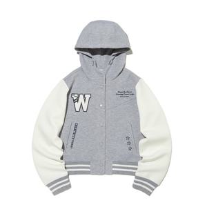 [인터크루]우먼스 아플리케 시밀러 크롭 가디건 ITY1DH51AMG