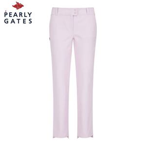 [파리게이츠] 여성 로고 스텝 헴 팬츠