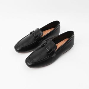 [신난다슈] 여성 로퍼 단화 플랫 구두 빅사이즈 RM248811 블랙