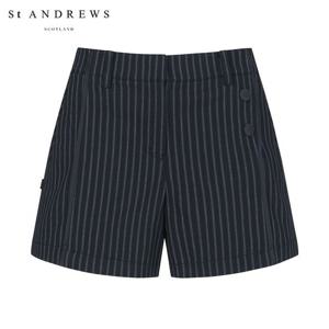 [세인트앤드류스] 여성 미니멀 핀턱 숏팬츠