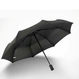 장마철 휴대용 접는 3단 깔끔한 블랙 접이식 우산