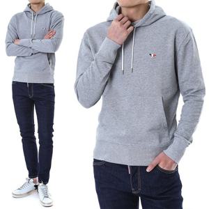 메종키츠네 트리플폭스 자수패치 후드티/AU00307KM0001 GRM