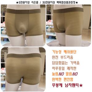 [비비안]30%인하 그린 아쿠아메쉬 무봉제 남자팬티 택1 PT3911D