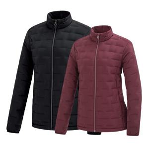 콜핑 구스다운 튜브 여자 겨울 등산 경량 패딩 자켓