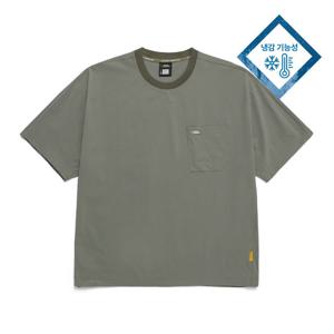 내셔널지오그래픽 N242UTS992 쿨링 반팔 티셔츠 KHAKI