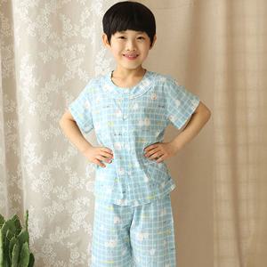 주니어잠옷 순면 반팔 키즈파자마 홈웨어 상하복 유아실내복 아