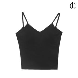 엘케이트 여성 끈나시 브라캡 내장 이너 캐미솔 LSMU014