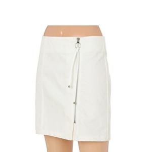 [잭앤질] 여성 앞지퍼 오픈 미니 스커트(32172PK520_WH)