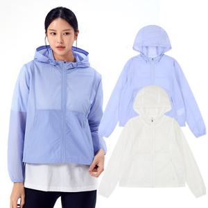 콜핑 여성 크롭 경량 바람막이 등산 후드 자켓 카이라 KVJ6362W