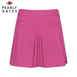 [파리게이츠] [박현경프로 착용]여성 백밴딩 믹스 플리츠 큐롯 스커트