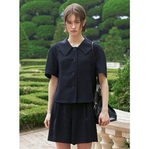 올리브데올리브 아우터형 절개 라인 블라우스 OW4MB524