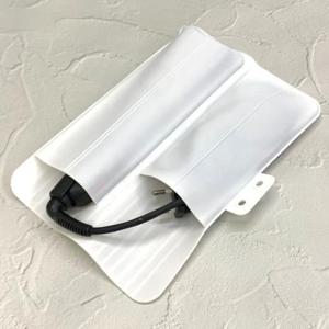 실리콘 매직기 고데기 파우치 화이트