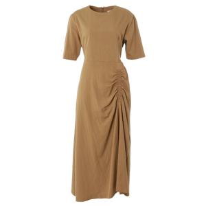 [에이비에프지]셔링포인트 솔리드반팔롱원피스 APY3QO03H